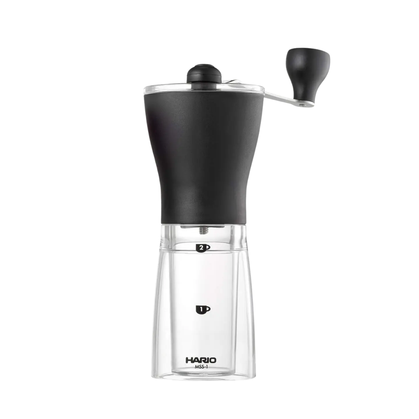 Molinillo Cerámica Hario Mini-Slim Plus+ Transaprente 1