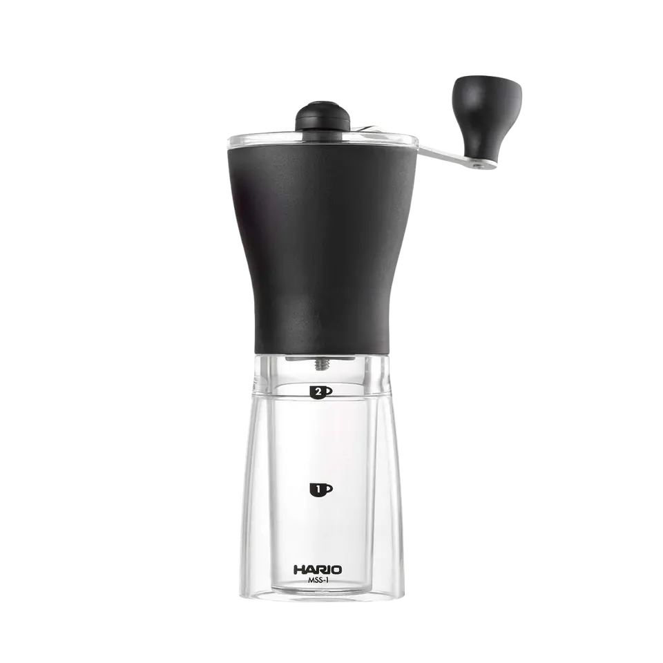 Molinillo Cerámica Hario Mini-Slim Plus+ Transaprente 1