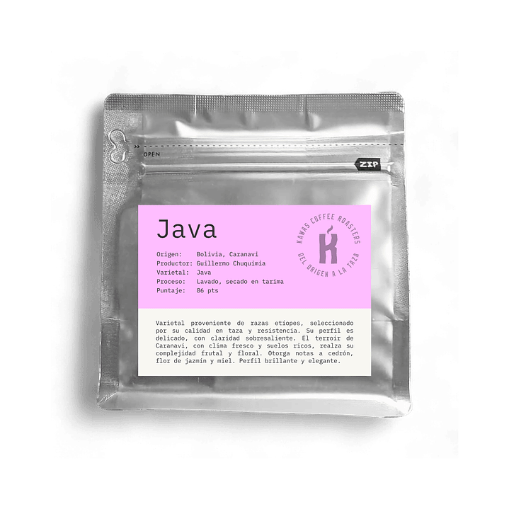 Café Bolivia Java Lavado - Guillermo Chuquimia 125 gr. 1