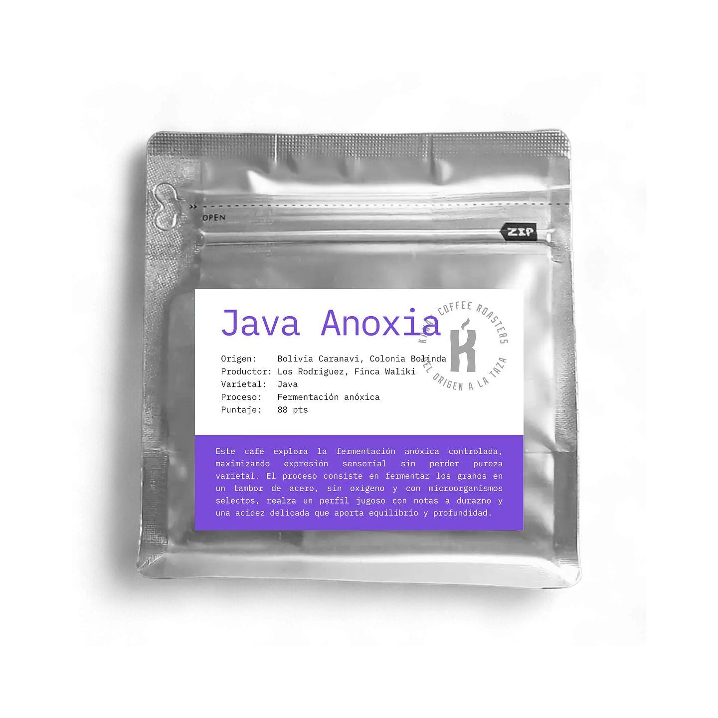 Café Bolivia Java Anoxia - Los Rodríguez 125 gr. 1