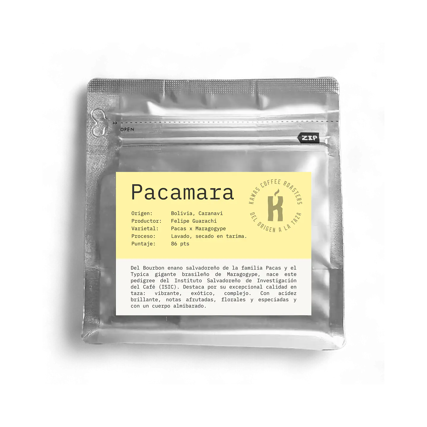 Café Bolivia Pacamara Lavado - Felipe Guarachi 125 gr. 3