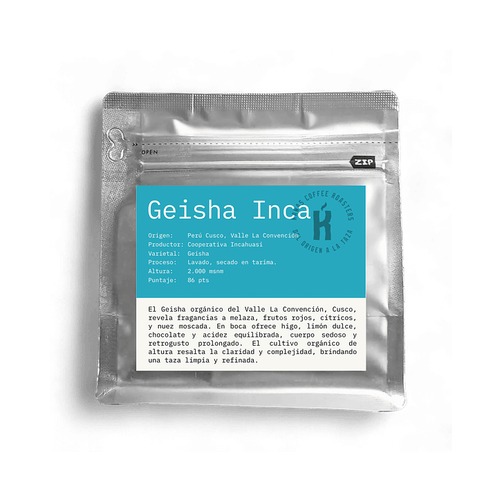 Café Geisha Inca 125 GR. 1