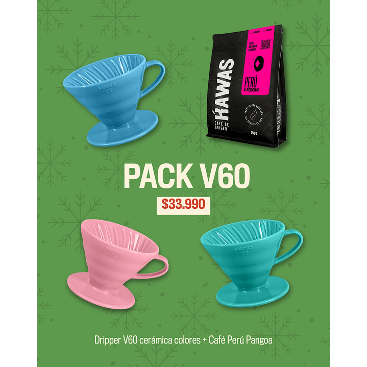 PACK V60 COLORES + CAFÉ 250G 1
