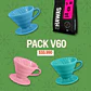 PACK V60 COLORES + CAFÉ 250G - Miniatura 1