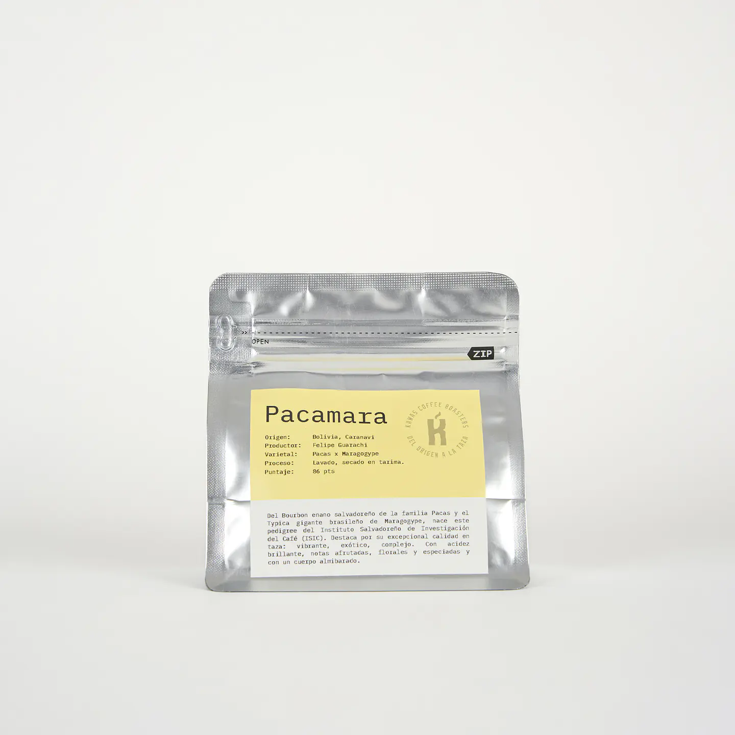 Café Bolivia Pacamara Lavado - Felipe Guarachi 125 gr. 1