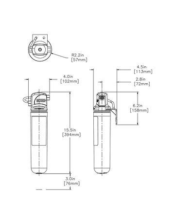 Filtro de Agua EQHP-10L