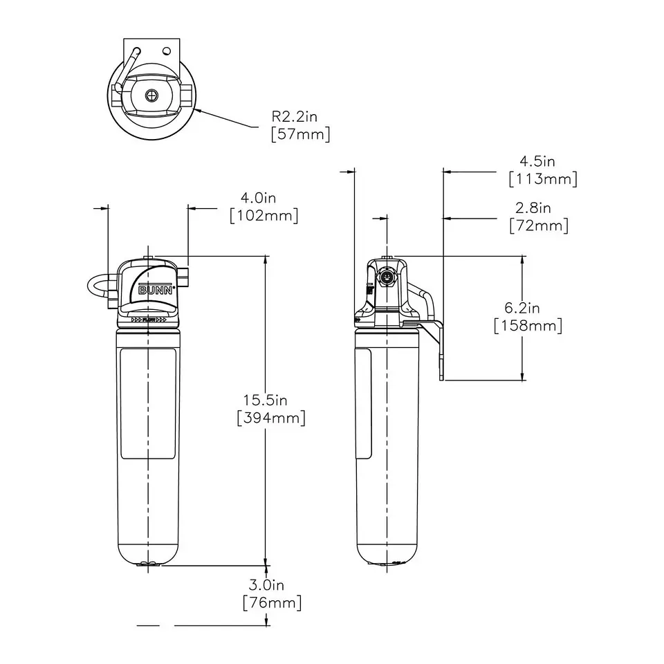 Filtro de Agua EQHP-10L 2