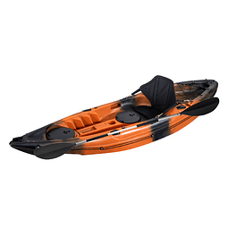 Kayak Single Hebe Naranjo / Negro 