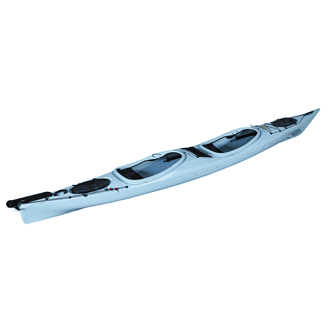 Kayak Travesía Doble Shark Celeste 