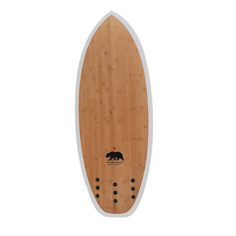 Wakesurf California Boards Wood Blanco