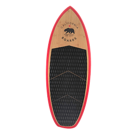 Wakesurf California Boards Wood Rojo