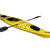 Kayak Travesía Dolphin Amarillo 4.2mts 