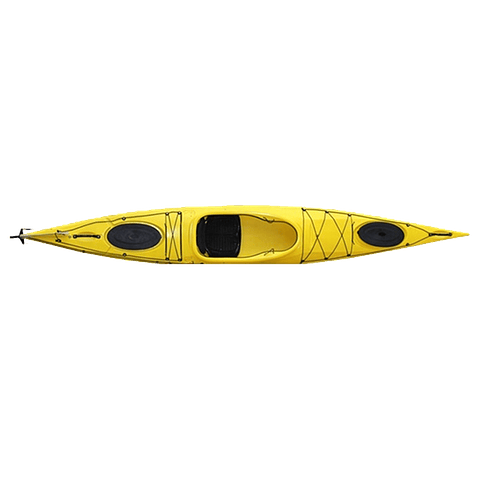 Kayak Travesía Dolphin Amarillo 4.2mts 