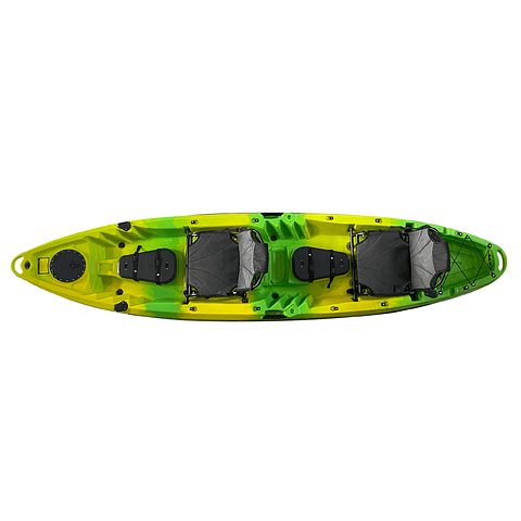 Kayak Doble Riviera Pro Amarillo/Verde 