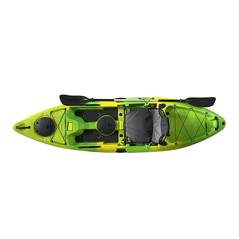 Kayak Single Cuda Pro Amarillo / Verde 