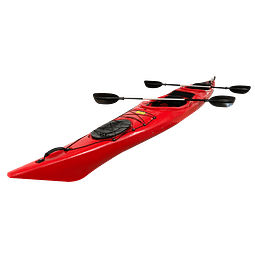 Kayak Travesía Doble Shark Rojo 