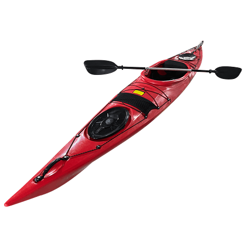 Kayak Travesía Dolphin Rojo 4.2mts