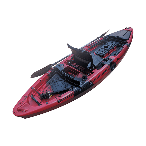 Kayak Quest Pro Angler 10 Rojo/Negro