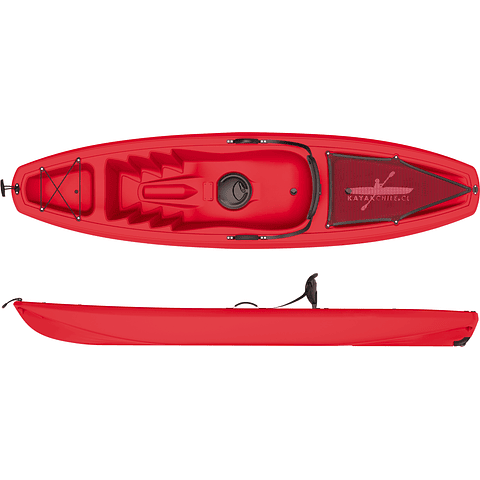 Kayak Single Rojo Modelo Pucon 