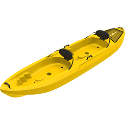 Kayak Doble Amarillo Modelo Ranco