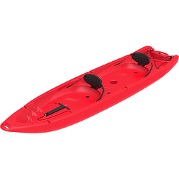 Kayak Doble Rojo Modelo Puelo 