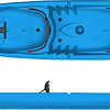 Kayak Doble Azul Modelo Puelo