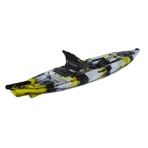 Kayak Single Mirage Pro Angler 12 Amarillo / Negro