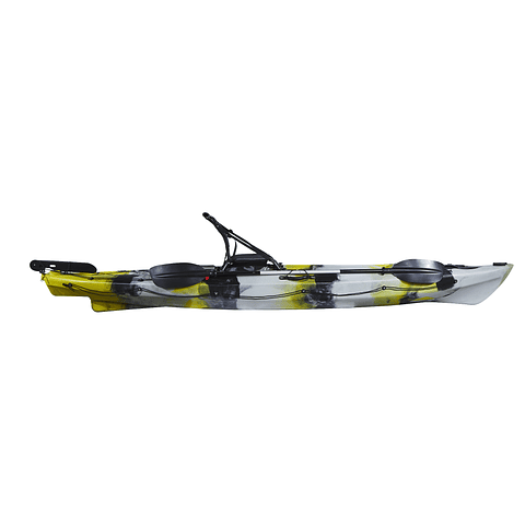 Kayak Single Mirage Pro Angler 12 Amarillo / Negro