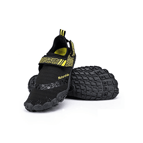 Zapatos de Agua Negro/ Amarillo