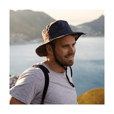 Sombrero de Pescador Camo Azul