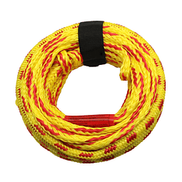 Piola Arrastre Bungee Amarillo / Rojo 15m