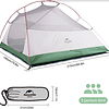 Carpa Cloud UP Verde 3 Personas - 3 Estaciones