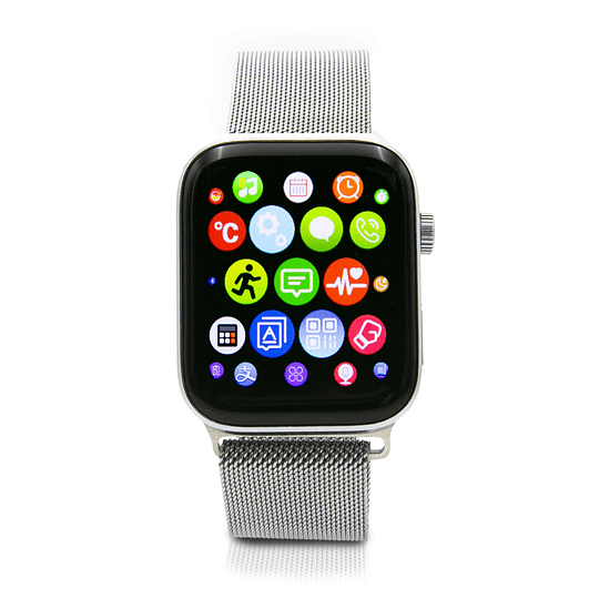 Smartwatch Hpro7 (color Gris / Gris Plata)