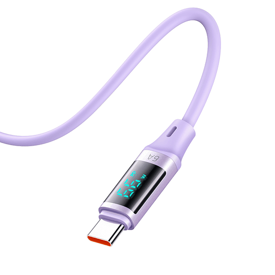 Cable Carga ULTRA RAPIDA (USB - C) 100W  1,2M SILICONA