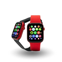 Smartwatch HPro Rojo, con 2 correas intercambiables