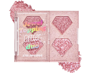 I'M MEME JEWEL TOPPING GLITTER DUO - SOMBRA DUO - Fucsia