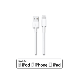 Cable USB Lightning Carga Rápida para iPhone - 1.5 Metros