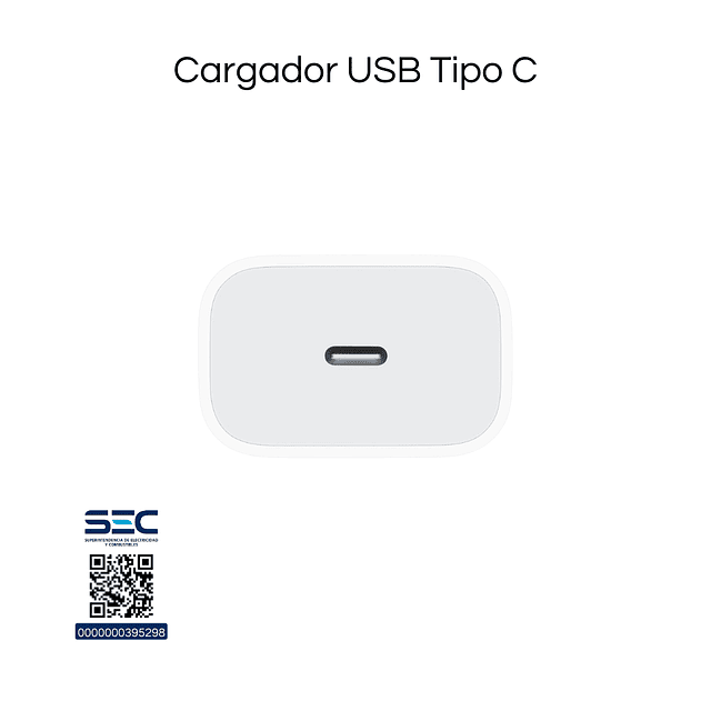 Cargador iPhone Carga Rápida 20w C/ Cable Lightning Original
