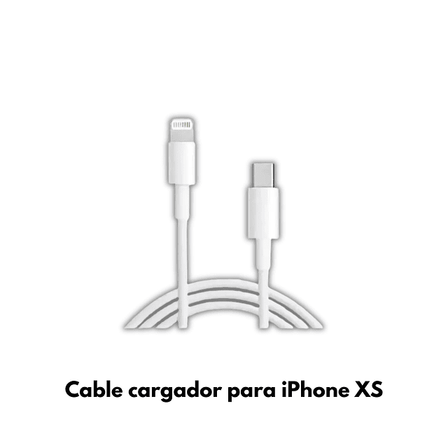 Cable de Carga de Alta Velocidad para iPhone Xs - Conector Lightning Reforzado