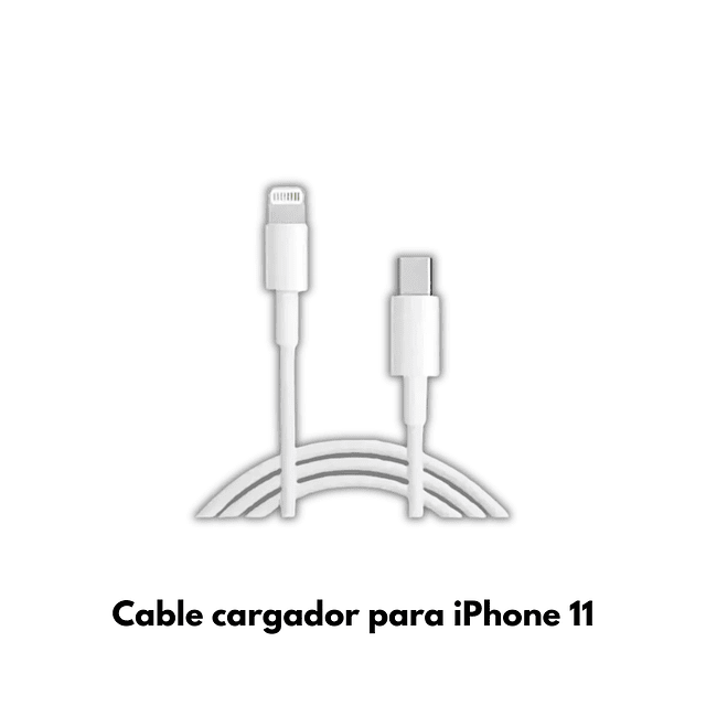 Cable de Carga Lightning de Alta Calidad para iPhone 11 - Carga Segura y Rápida