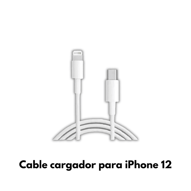 Cable Carga Rápida Lightning para iPhone 12 - Innovación en Carga rápida