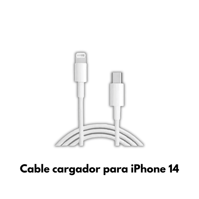 Cable de Carga Lightning Innovador para iPhone 14 - Conector USB-C de Última Generación