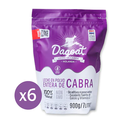 Pack | 6 Dagoat Entera 900 grs