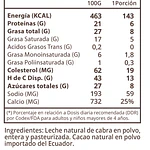 Leche Chocolate | 400 grs