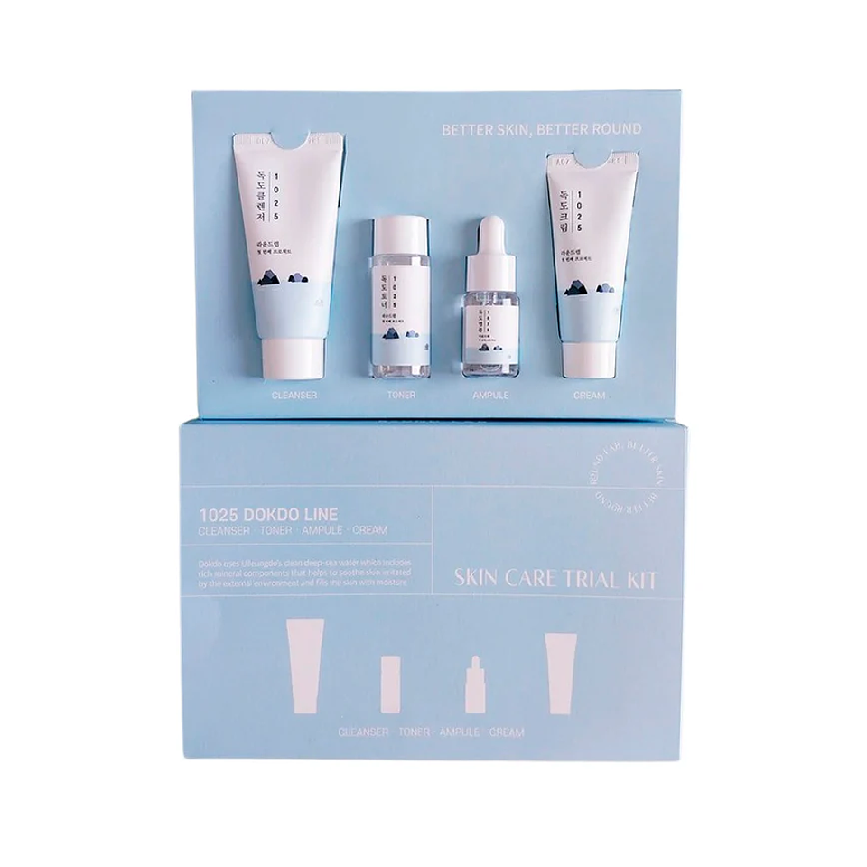 1025 Dokdo Trial Kit (Cleanser 30ml + Toner 20ml + Ampule 10ml + Cream 20ml) 1