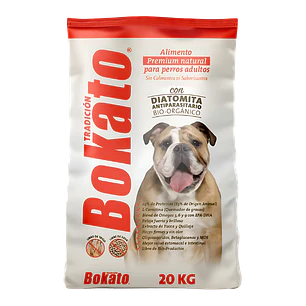Bokato Tradición 20kg – Súper Premium 85% Origen Animal al Mejor Precio