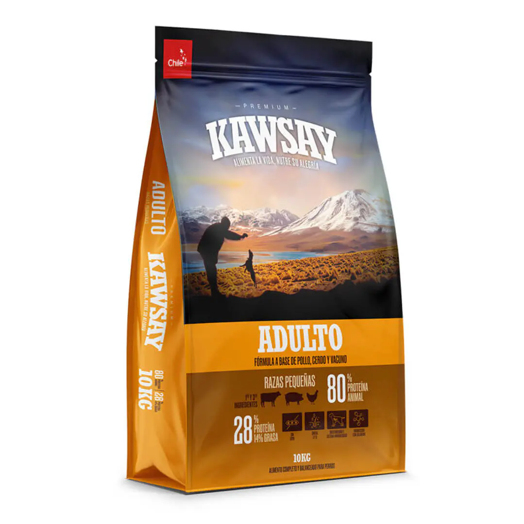 Kawsay Adulto Raza Pequeña 10kg – Colágeno y 28% de proteína 1