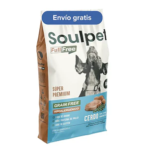 Soulpet Full Free 10kg - Hipoalergénico y Libre de Granos