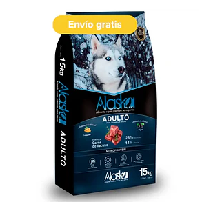 Alaska Adulto 15kg – Alimento Súper Premium Perros Adultos