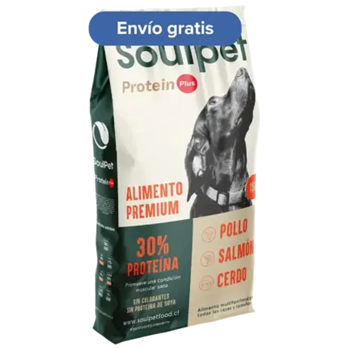 Soulpet Protein Plus 15kg - Alimento Premium Perro Adulto 1